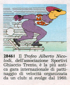 La Sportivi Ghiaccio Trento ne La Settimana Enigmistica 2009