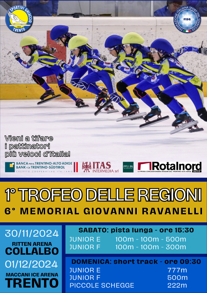 Locandina Trofeo Regioni 2024